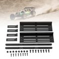 thumbnail image 1 of Pédales de Voiture RC en Alliage d'Aluminium avec Design Réglable, Plaques Latérales Haute Résistance et Résistantes aux Impacts pour SCX10 1/8 1/10 RC Crawler, Pneus Tout-Terrain, LEDs, RC Crawler, 1 of 7