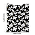thumbnail image 3 of Roiihwy Soft Halloween Printed Fleece Throw Blanket For Sofa Couch And Bedroom, 27.6x39.4in, A, 3 of 9