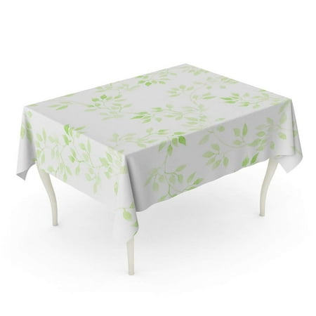 Jsdart Watercolour Light Green Leaves Pastel Pattern Watercolor Flowers Herbal Tablecloth Table Desk Cover Home Party Decor 52x70 Inch Canada - Coffee Table Book Watercolour Jsdart Watercolour Light Green Leaves Pastel Pattern Watercolor Flowers Herbal Tablecloth Table Desk Cover Home Party Decor 52x70 Inch Canada - Coffee Table Book Watercolour