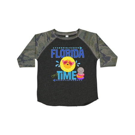 

Inktastic Florida Time Summer Vacation Gift Toddler Boy or Toddler Girl T-Shirt