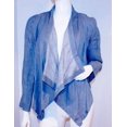 thumbnail image 1 of VIVIENNE TAM CARDIGAN en Verre Liquide Veste Chambray (S), 1 of 2