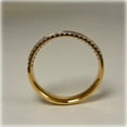 thumbnail image 2 of 2Ct Round Cut Lab Created Diamond Eternity Band Wedding Band Ring 14k Yellow Gold Plated, 2 of 4