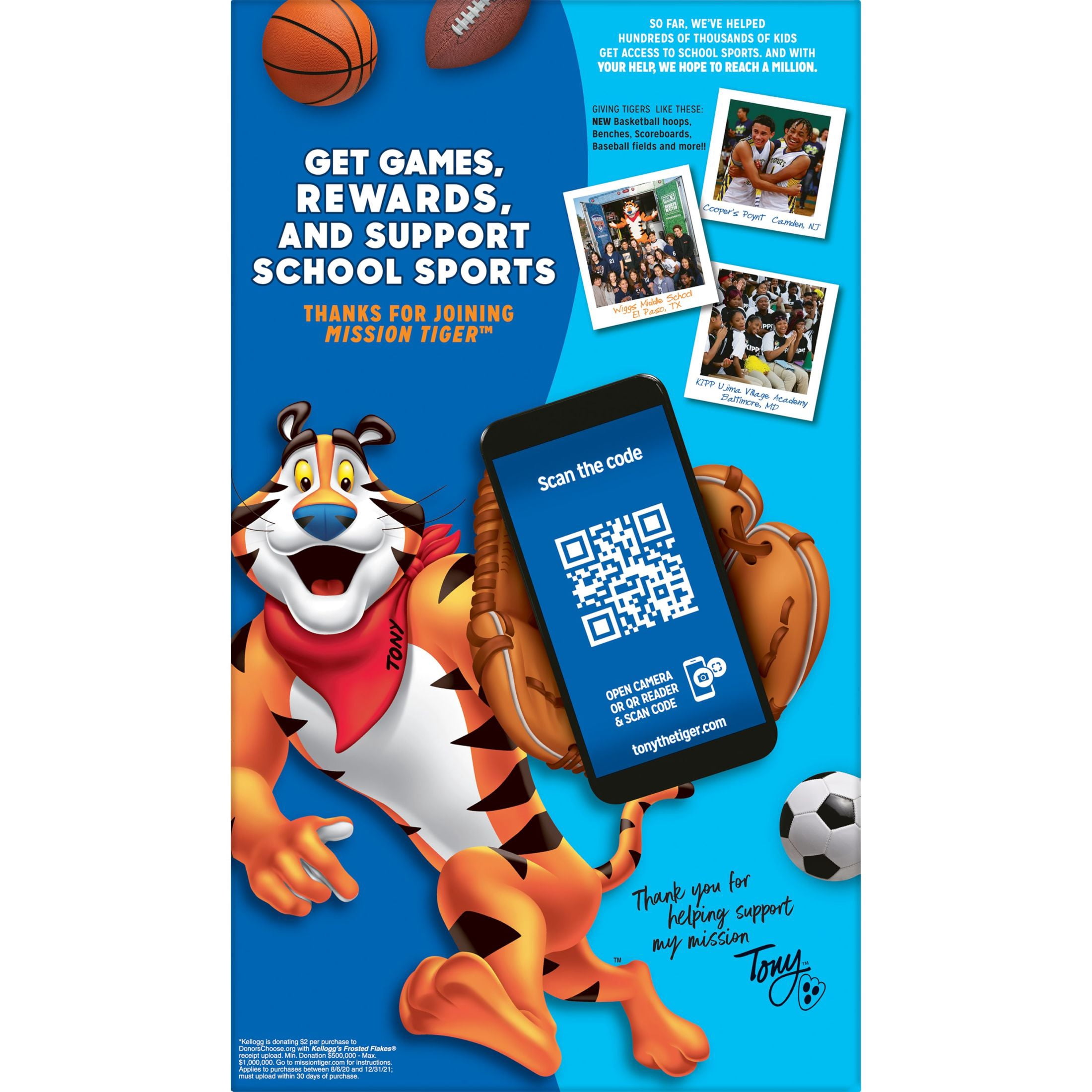 Kellogg's Frosted Flakes Honey Nut Cold Breakfast Cereal, 24.5 oz