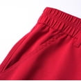 thumbnail image 4 of YUEVORA Athletic Shorts for Men, Mid Waist Elastic Waist Shorts, Knee Length Quick Dry Running Workout Shorts with Side Pockets, 4 of 7