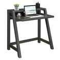 thumbnail image 2 of Convenience Concepts Newport Lilly Two-Tier Desk in Gray Wood Finish, 2 of 5