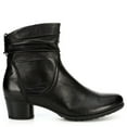 thumbnail image 2 of Medicus Womens Theodora Side Zip Slouch Ankle Boot Shoes, Black, US 6, 2 of 7