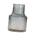 thumbnail image 4 of deevoka Glass Flower Vase Creative Round Flower Jug for Table Drawing Room Fireplace Gray, 4 of 9