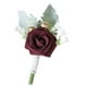 thumbnail image 2 of Ramilletes de boda para hombre, flores artificiales de rosas de PE, ramilletes para novios. Rojo, 2 of 3