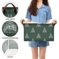 thumbnail image 5 of Yayeee Foldable Storage Basket for Shelves with Handles Set of 2 Waterproof Cloth Bins, New Year Tree Pattern, 5 of 7