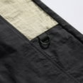 thumbnail image 3 of pstuiky Pantalones cortos de gimnasio para hombre, Pantalones cortos deportivos casuales de color sólido con cintura elástica para hombre Pantalones cortos cargo, 3 of 6