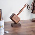 thumbnail image 3 of Abridor de Botellas de Cerveza Abridor de Botellas Personalizado Casa Cerveza Casa Madera de Haya Tapas de Botellas de Cerveza, 3 of 5