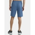 thumbnail image 4 of Athletic Works Men's and Big Men's Active Mesh Shorts, 9" Inseam, Sizes XS-5XL, 4 of 5