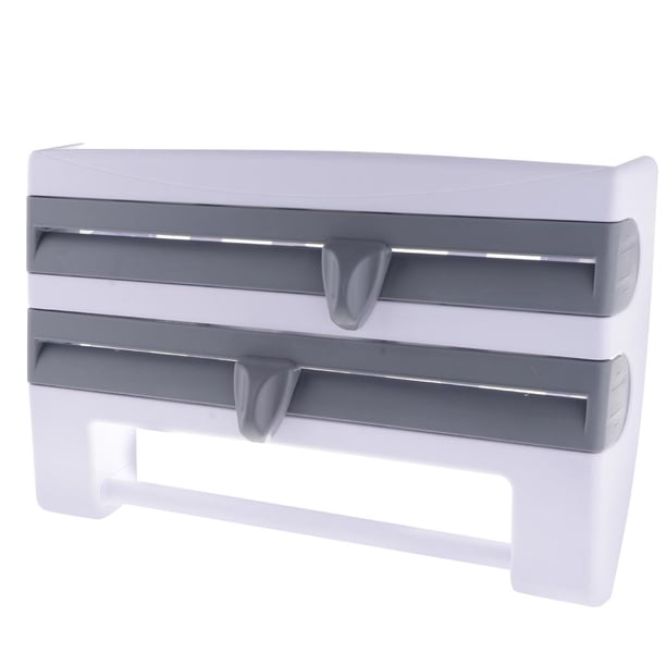 Papel de Toalla de Cocina Perfecl Portarrollos de papel de toalla gris