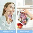 thumbnail image 6 of SKYSONIC 6 PCS Phoenix Pink Baby Washcloths Towel Set, Highly Absorbent & Soft Cotton Wash Cloths 12"x 12" Face Hand Towels for Bathroom, Multi-Purpose Fingertip Towels, 6 of 7