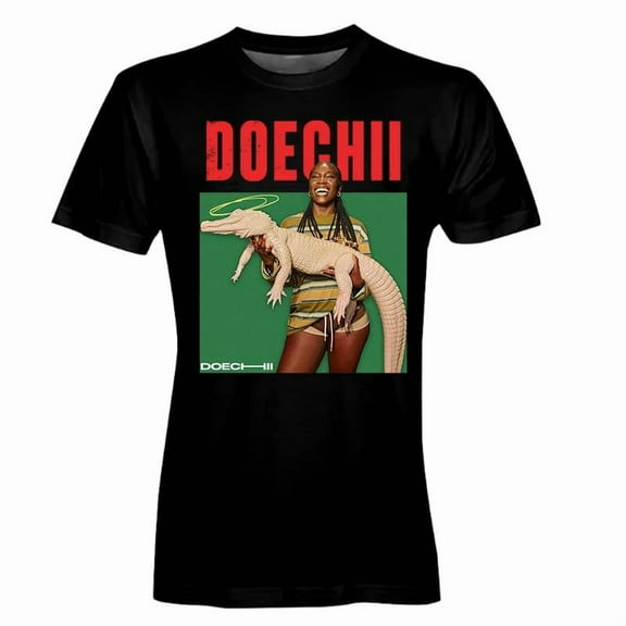 DOECHII Pic Merch T-shirt Women Men Fashion Casual Summer Y2K Stylish Gym Tee