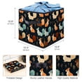 thumbnail image 3 of Squirrel Foldable Storage Box with Handle, 10.8"x10.5"x10.6", Large Capacity for Storage Containers, Storage Baskets, and More!, 3 of 6