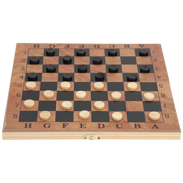 Tablero de ajedrez de madera tablero de ajedrez 3 en 1 tablero de ajedrez backgammon con Chessman ANGGREK Otros