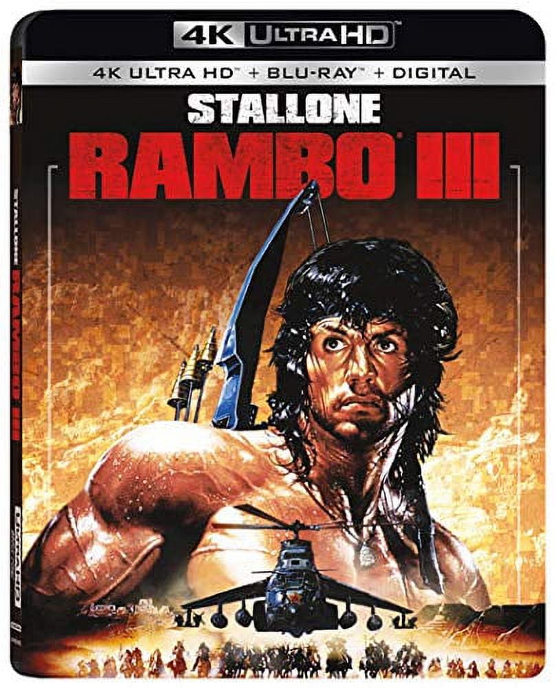 Rambo - La Trilogia (4K UHD + Blu-ray) Pack 3 peliculas: Acorralado Parte I  / Acorralado Parte