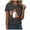 Dark Gray, variant on TOWED22 Halloween Shirt for Women Funny Ghost Costume Tshirts Halloween Short Sleeve Graphic Tee Tops(Black,3XL)