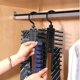 thumbnail image 3 of Creative 360 Degree Rotation 20 Tie Rack Wardrobe Organizer Tie Belt Scarf Non-slip Holder Hanger, 3 of 5
