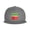 Gray, variant on Snapback Hat Watermelon Watermelon Flat Brim Adjustable Baseball Cap for Men Women Trucker Hat Gray