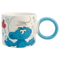 thumbnail image 2 of Set 2 Tazas de Porcelana Los Pitufos Pitufo y Pitufina, Diseño Nueva Película, Capacidad 330 ml con Caja de Regalo, 2 of 9