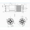 thumbnail image 5 of Motorreductor de CC con Engranajes Planetarios de Alto Par XY36-555, 24 V, 1530 Rpm, Velocidad Ajustable en Miniatura, Motor Pequeño de Baja Velocidad., 5 of 5
