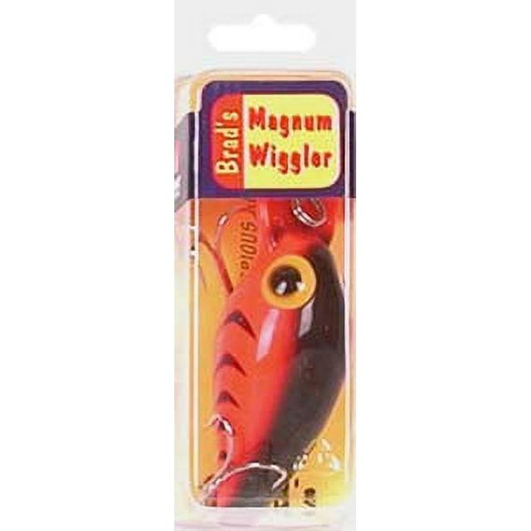 Brad's Magnum Wiggler - Fluorescent Red