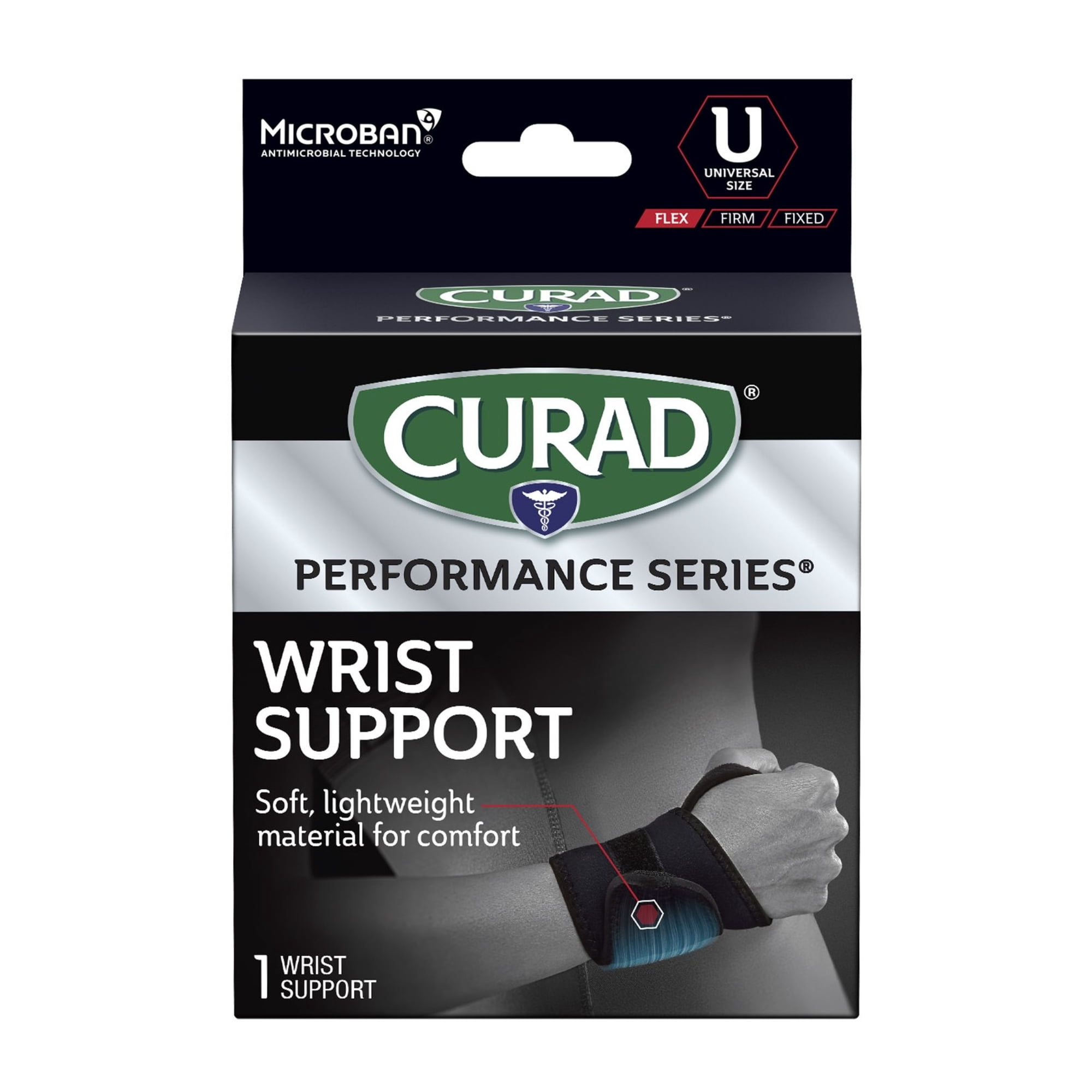 CURAD Performance Series Wrist Support, Wrap-Around, Universal, 1 count