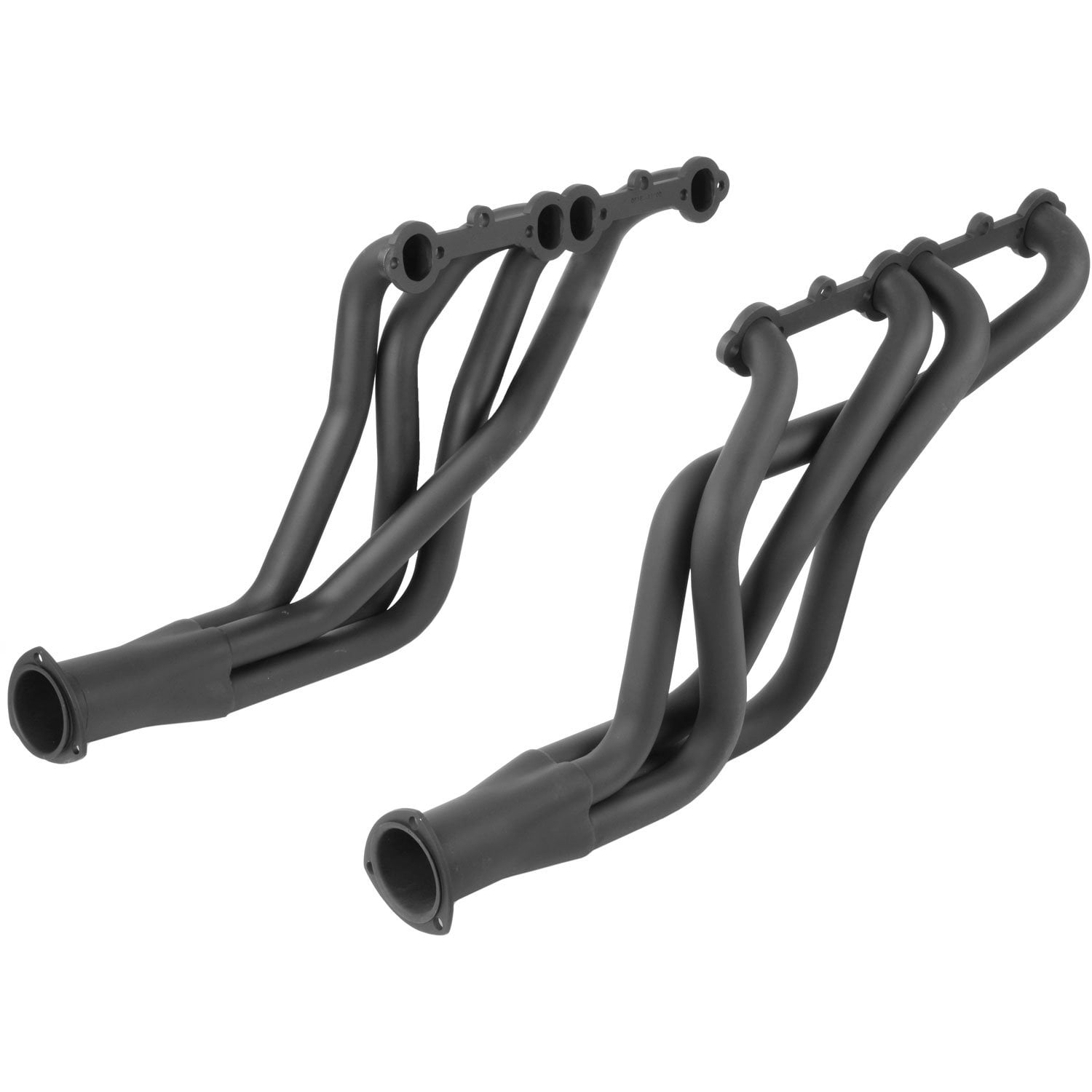 SS Long Tube Exhaust Header Manifold for Chevy Small Block Fat Fender Street Rod