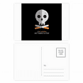thumbnail image 1 of Logo Cartoon Skull para dejar de fumar Juego de postales Cumpleaños Tarjeta de agradecimiento Lado de envío 20 piezas, 1 of 3