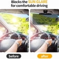 thumbnail image 3 of Clip para espejo de visera parasol de coche con efecto de gafas de sol polarizadas para el día y la noche.Reduce el deslumbramiento para una conducción más segura.Protector solar con clip para, 3 of 8