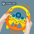 thumbnail image 1 of Volante de simulación eléctrica, funciones con música, juguetes vocales, juegos, efectos de sonido, volante de juguete, para niños y Hugo Volante de simulación, 1 of 10