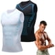 thumbnail image 1 of Maynox Camiseta de compresión, camiseta sin mangas con forma iónica, camiseta de compresión de manga corta para hombre, 1 of 7