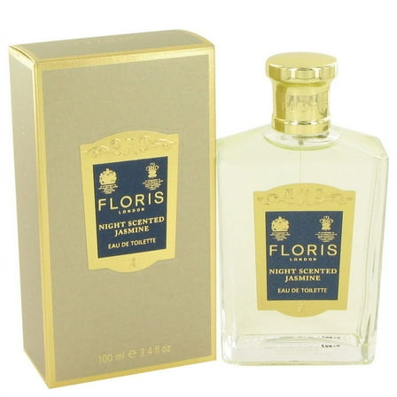 Floris Night Scented Jasmine by Floris Eau De Toilette Spray 3.4 oz For Women