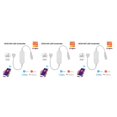 thumbnail image 4 of crativent RGB LED Light Strip Controller Mobile Phone App Remote Household Bar Gaming Atmosphere Lamp Dimmer Accessories RGBW 5 Holes 3Set, 4 of 5