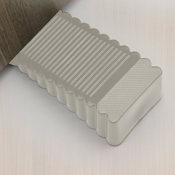 Heavy Duty Door Stoppers for Bottom of Door - Durable Door Stop Wedge with Superior Grip, X-Large Rubber Door Stopper Wedge for Large Gaps & Any Surface