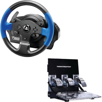 Thrustmaster T150 RS Steering Wheel and Pedals for PS5, PS4, PC
