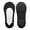 Black, variant on Elastic Fabric Socks Cotton Pad Socks 1 Pair Women Boat Invisible Low cut Shallow Shockproof Non slip High Elasticity Soft Breathable No Odor Solid Color Socks