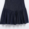 thumbnail image 4 of Sleeveless Layered Denim Dress, Tiered Hem Casual Denim Dress for Women, 4 of 6