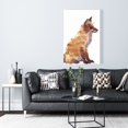 thumbnail image 2 of Renard Roux - Toile 24"x36 Pouces - Impression sur Demande, 2 of 5