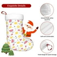 thumbnail image 5 of Yiaed Tropical Fruit Print Christmas Stockings, Christmas Stockings Hanging Ornaments, Christmas Stockings for Family Christmas Holiday Decorations, 5 of 7