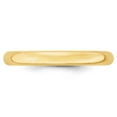 thumbnail image 2 of 10k Yellow Gold 3mm Lightweight Comfort Fit Wedding Band Size 7.5, 2 of 4