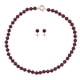 thumbnail image 1 of Set 2 Piezas Collar y Aretes Perla de Mallorca 8mm 45cm | Rojo, 1 of 5