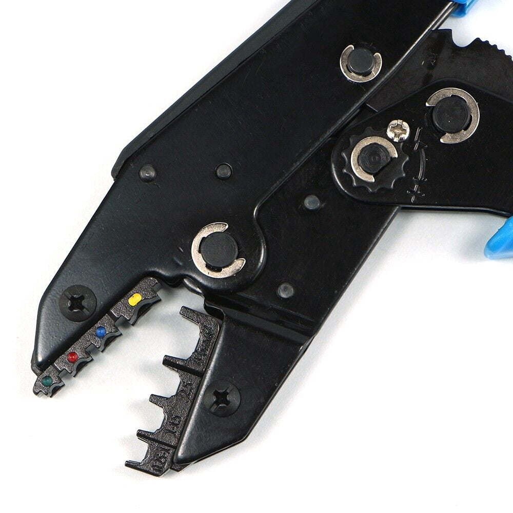 Ferrule Ratchet Crimper Plier Crimping Tool Cable Wire Electrical Terminals Kit