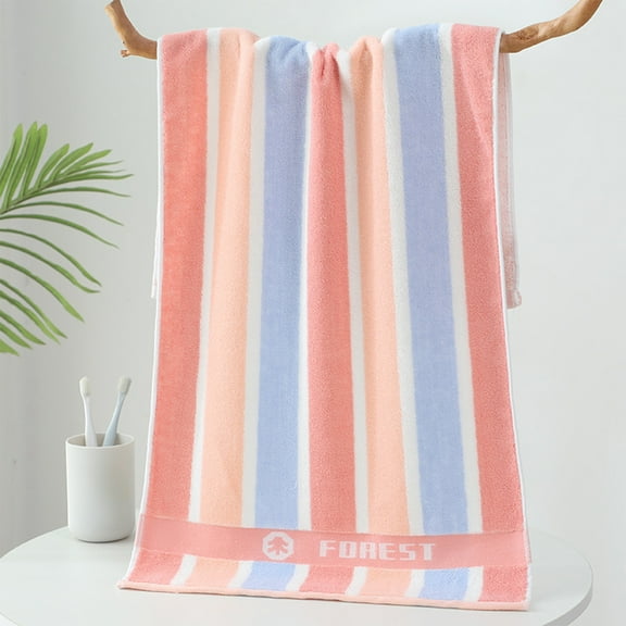Ohmyroo Cotton Towel Soft Absorbent Fabric for Home Bathroom Hand Face Body Cleansing Daily Use