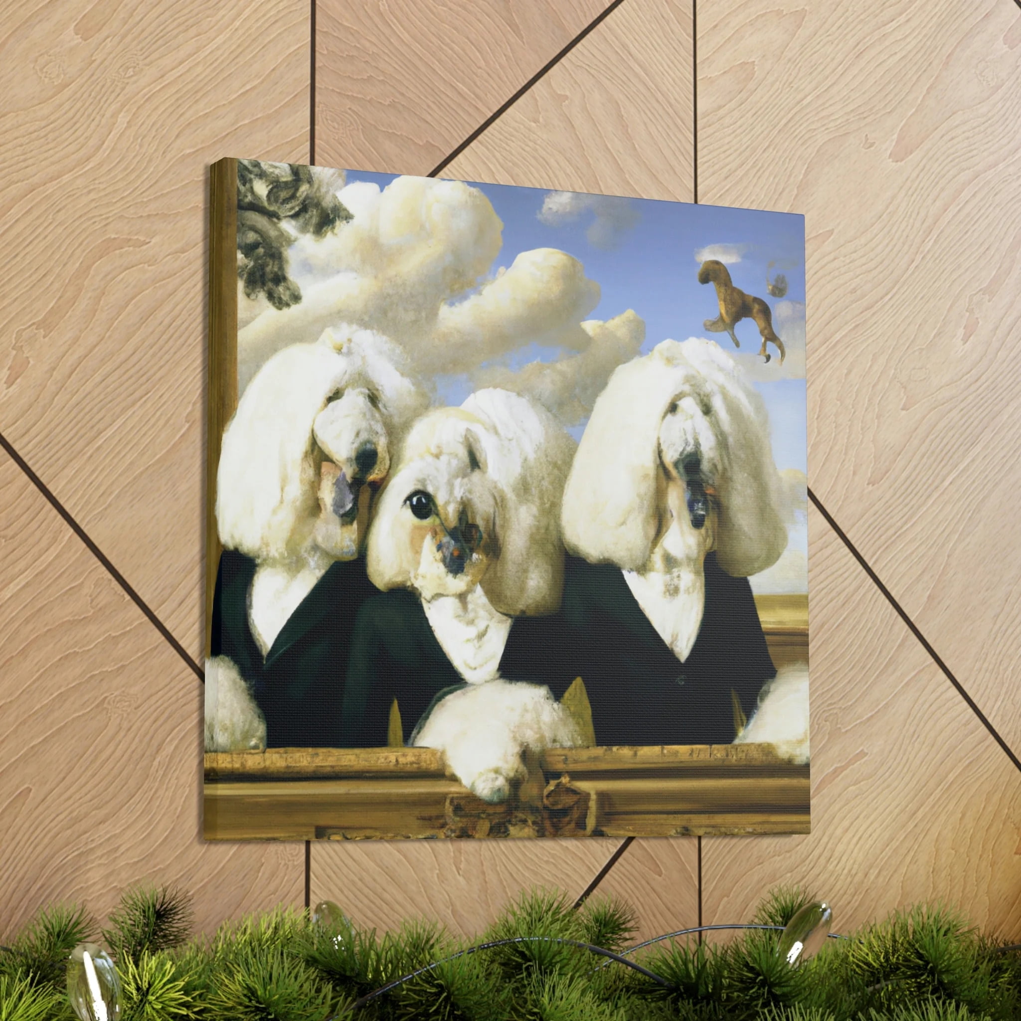 Old English Sheepdog Eternal - Canvas