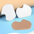 thumbnail image 4 of 1 Pair Felt Foot Pad Front Cushion Insert Soft Breathable Self-Aadhesive Foot Care Tool, 4 of 7