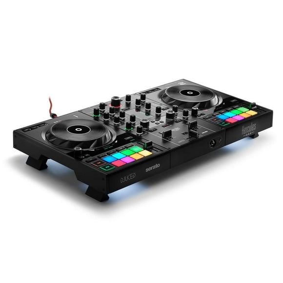 Hercules DJControl Inpulse 500: Controladora de DJ USB de 2 decks para Serato DJ Lite y DJUCED (incl