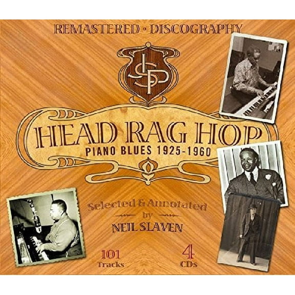 Various Artists - Head Rag Hop-Piano Blues 1925-1960 - Music & Performance - CD